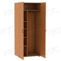 Шкаф для одежды комбинированный с доп. полками 850x450x2010мм